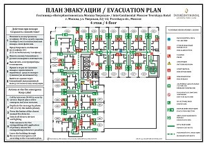 план эвакуации людей при пожаре